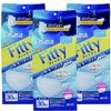 Fitty Silky Touch, Regular, Pack of 30, Elastic Ears, White,