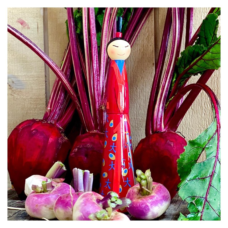 Pylones Samurai Peeler Dark Red