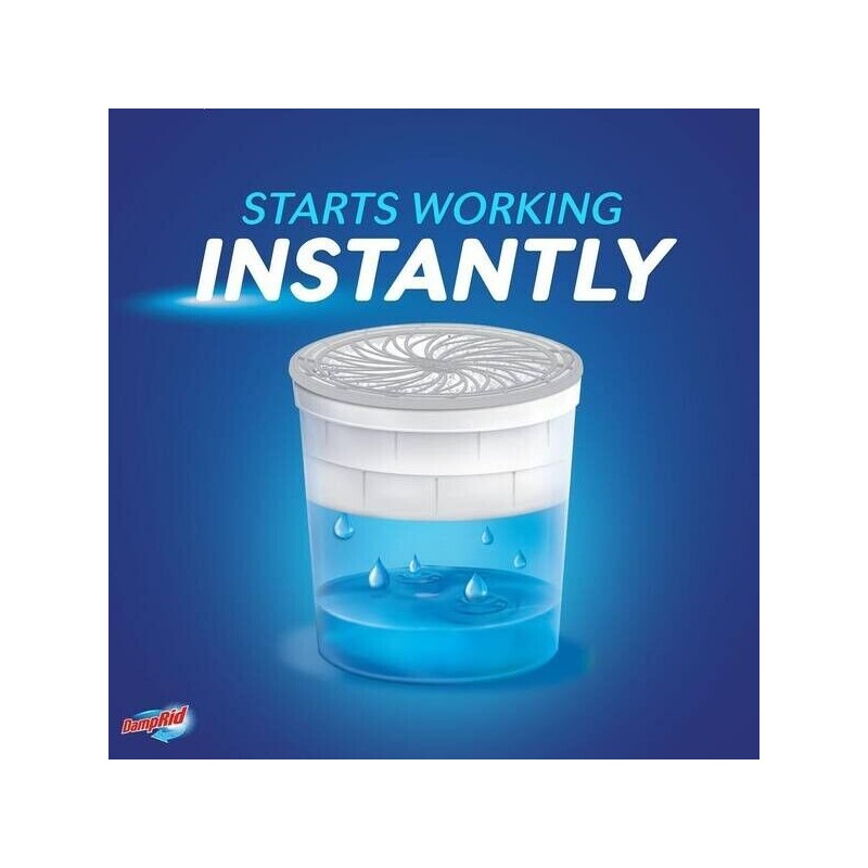 DampRid (4-Pack) Damprid Lavender Vanilla Moisture Absorber Odor Eliminator 11