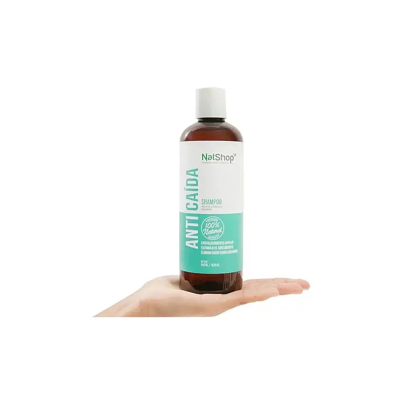 Shampoo Anticaída Con Aceite Escencial De Romero 500ml