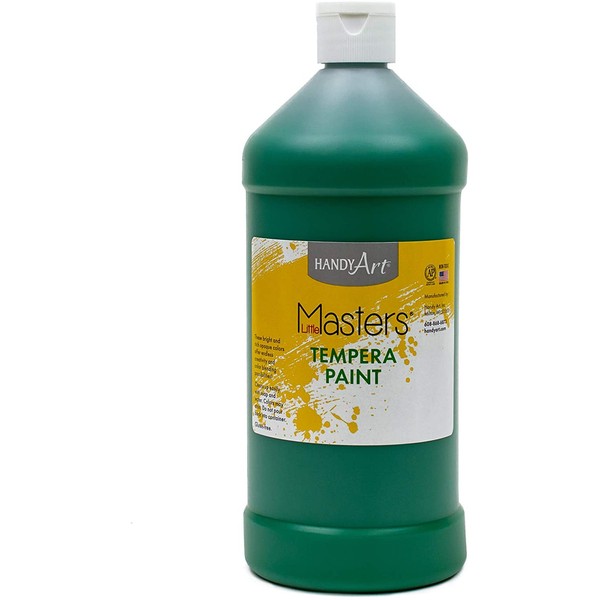 Handy Art Little Masters Tempera Paint 32 ounce, Green