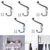 TERF® Polished Chrome Double Wall Mounted & Door Hat Coat