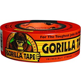 GORILLA 2" x 35 yds Duct Tape, Black - Heavy Duty Tape for Indoor & Outdoor Use, Waterproof & Weather Resistant with Strong Adhesive, Packing & Utility Supplies for Home & Office