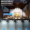 TSUNESLUX Solar Shed Light Motion Sensor Lights Outdoor IP65 Waterproof