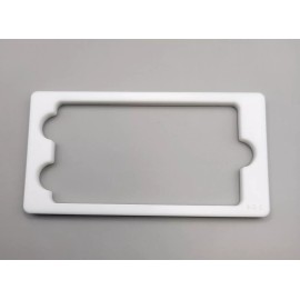 Musicman Bass humbucker  pickup ring (white)