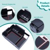 TOPINSTALL 2020-2026 Ford Explorer Console Organizer Tray - Compatible with