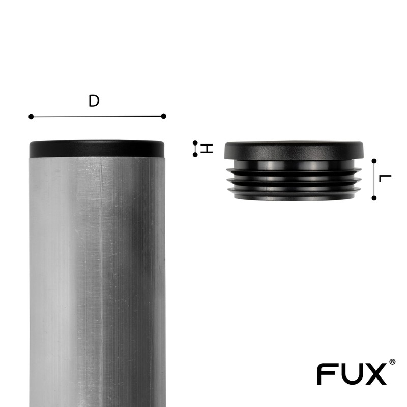 Pack of 10 Round Pipe Plugs, Lamellar Plugs, All Sizes
