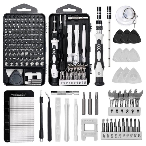 Unbranded Pro ESD Safe 120+ Bits Repair Kit w/Damaged Screw