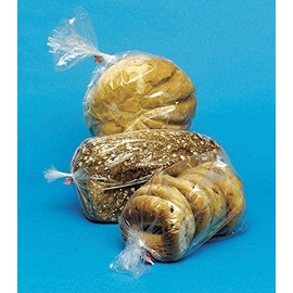 Elkay Plastics 10G-084018 1 mil Low Density Gusset Bag, 8" x 4" x 18", Clear (Pack of 1000)
