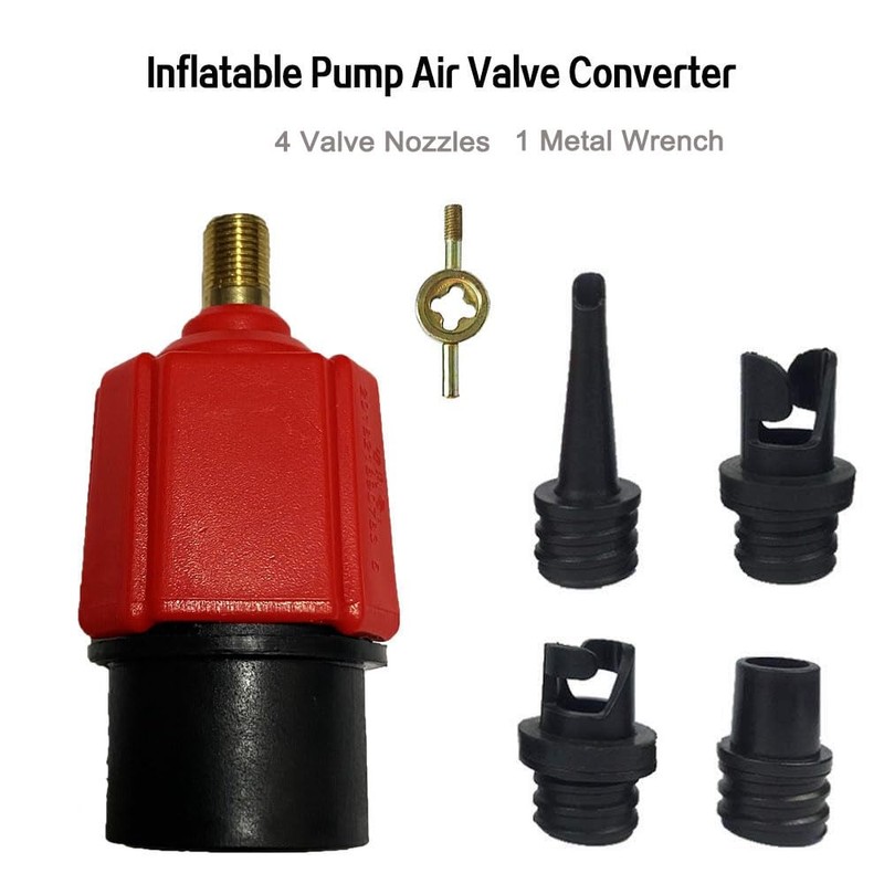 PeSandy SUP Pump Adaptor Air Valve Converter, 7MM Inlet Opening