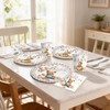 80PCS Bear Baby Shower Decorations Brown Bear Plates Napkins cups