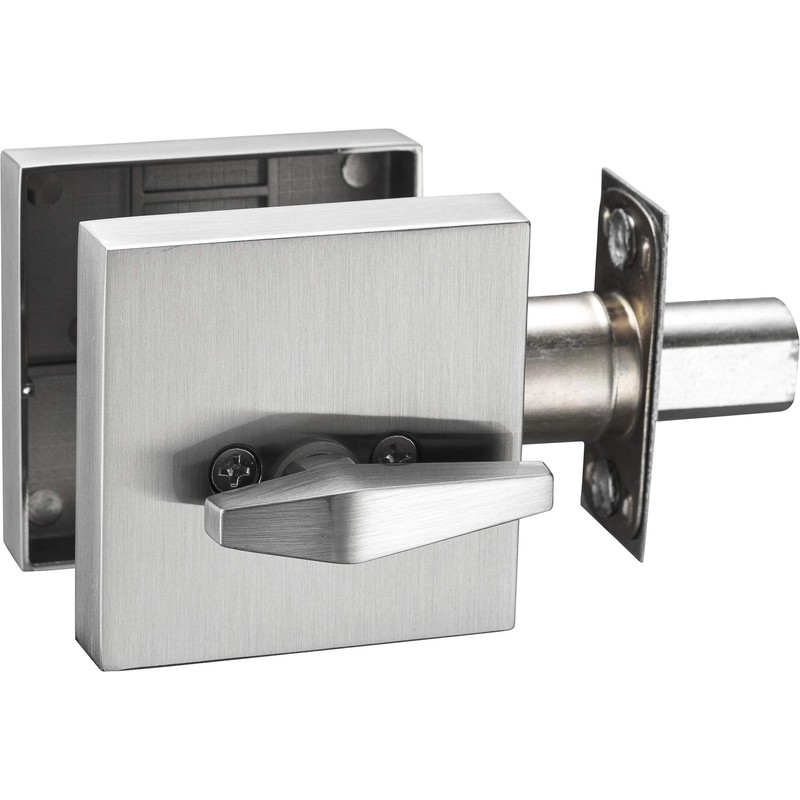 Berlin Modisch Contemporary Square Entry Lever Door Handle and Single