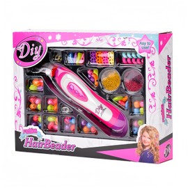 Rcxnm Braiding Machine Hair Kids Hair Strands for Braiding Gifts for Girls Hair Accessories with Beads Accessories and Tool