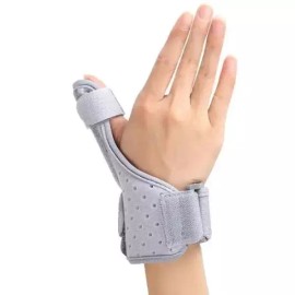 손목고정 엄지 손가락보호대 그레이색상 손가락깁스 손가락부목 Wrist Support Thumb Protector Gray Finger Splint Finger Brace [Single item]