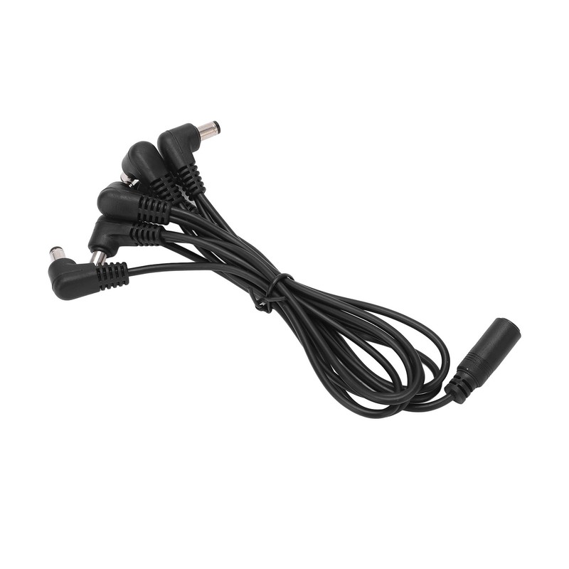 Guitar Effect Pedal Power Supply Adapter 6 Way Daisy Chain