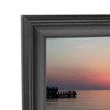 ASXBMIJO 21x30 inch Picture Frame Solid Wood Black,Suitable for Panoramic