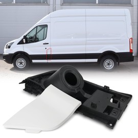 LHCDQSKCW Fuel GAS Filler Pocket Housing Hinge Door with Cover Assembly Compatible With Ford Transit Van 150 250 350 2015-2023, Replaces CK4Z-5427936-A, CK4Z-5427936-F