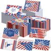 Ctosree 160 Sets Patriotic Thank You Cards with Envelopes Include