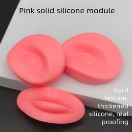 Permanent Makeup Practice Skin – Blank Tattoo Skin for Microblading, Eyebrow, Eyeliner & Lip Training – Soft Synthetic Material for Beginners and Professionals