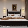 Shenmoyl Adhesive Battery Operated Wall Sconce Set of 2, 5000