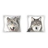 Wolf Decorative Cushion 40 x 40 cm