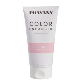 Pravana - Acondicionador con Color Enhancer Pink 148ml para Cabello Rosa, Dura hasta 7 Lavados, Acondiciona y Promueve la Elasticidad, Formulado con Alta Tecnología