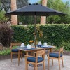 Blissun 7.5 ft Patio Umbrella, Yard Umbrella, Outdoor Market Umbrella