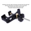 Woodworking Sliding Chute Holder Aluminum Alloy Brass 3-Steps Positioning Tool