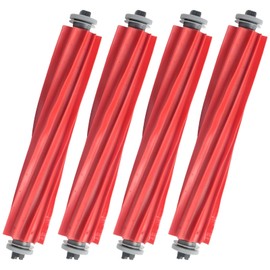 Roller Brush Replacement for Roborock S7,S7+,S7 MaxV,S7 MaxV Plus,Q7, Q7+, Q7 Max, Q7 Max Plus,Q Revo Robotic Vacuum,Accessories inclue 4 Rubber Main Roller Brush