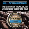 5 Cans, BaccOff Vanilla Coffee Pouches, 50 MG of Caffeine