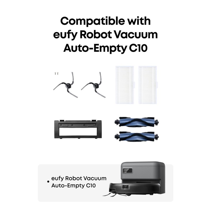 eufy Robot Vacuum Replacement Kit Compatible C10