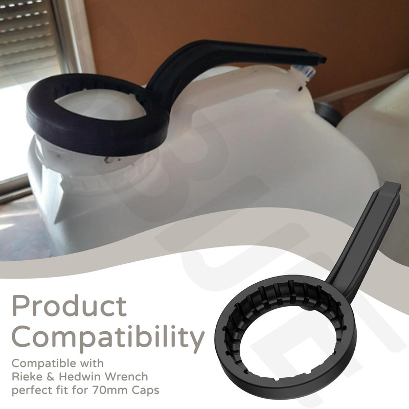 4 Pack Wrench for 70mm Lids Compatible with Rieke Caps