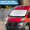 Sunshade for RAM ProMaster Windshield Sun Shade for 2014-2025 2026