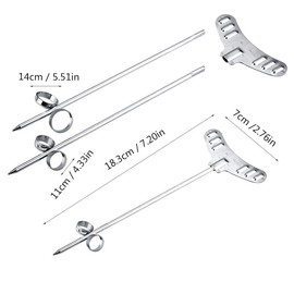 2pcs / Set Stainless Steel Vegetable Spiral Cutter Slicers Manual Potato Carrot Cucumber Carving Roller Home Kitchen Cutting Tool