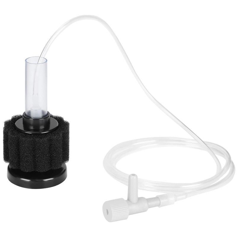 AQUANEAT Mini Aquarium Sponge Filter, Quiet Fish Tank Bio Foam