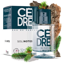 SOLINOTES Cedarwood Perfume for Men - Eau De Parfum | Refined Woody and Soothing Fragrance - Made in France - Vegan - 1.7 fl.oz