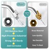 [2 Pack] Shower Head Shut Off Valve 304 Stainless Steel