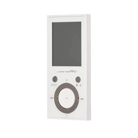 Greenhouse GH-KANABTS16-WH MP3 Player, 16GB Bluetooth Compatible, FM Radio, Voice Recorder, Recording, Micro SD Support, Music, White