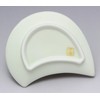 Arita Ware 97732 Koraku Kiln Plum Petal Small Plate, White