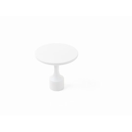 Gedotec FLOID 7003 Wardrobe Hook - Clothes Hook Vintage | 1 Piece Coat Hook Wall 60 x 58 mm | White Matt Metal | Hook for Screwing, Wall Hook, Towel Hook