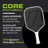 CORE Reaction Pro Pickleball Paddle | T700 Carbon Fiber Surface