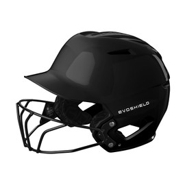 EvoShield XVT™ 2.0 Gloss Batting Helmet with Facemask - Black, X-Small