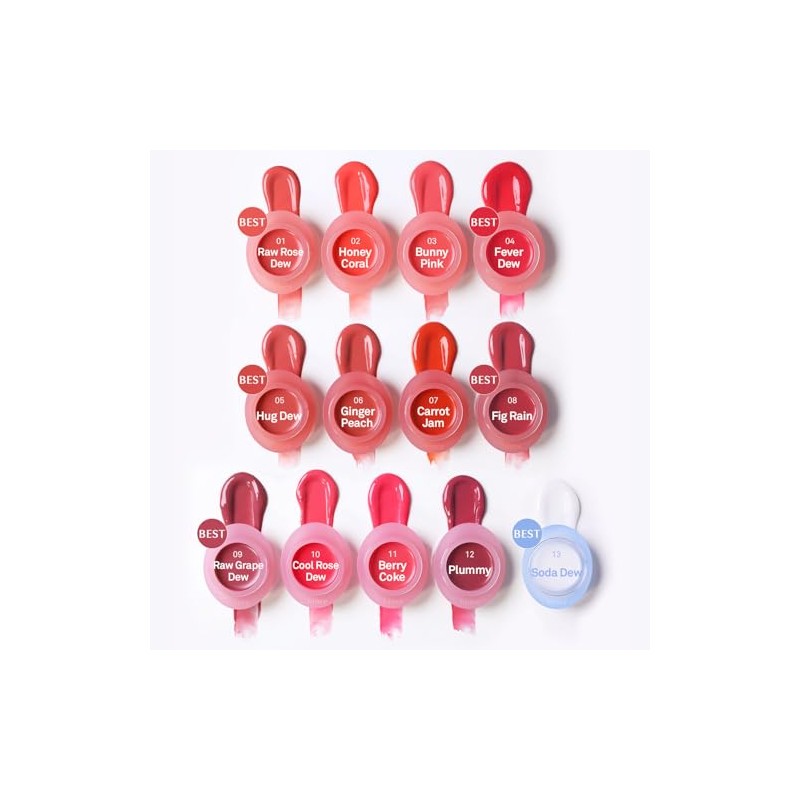 hince Raw Glow Dewy Ball - Tinted Lip Balm, Jelly