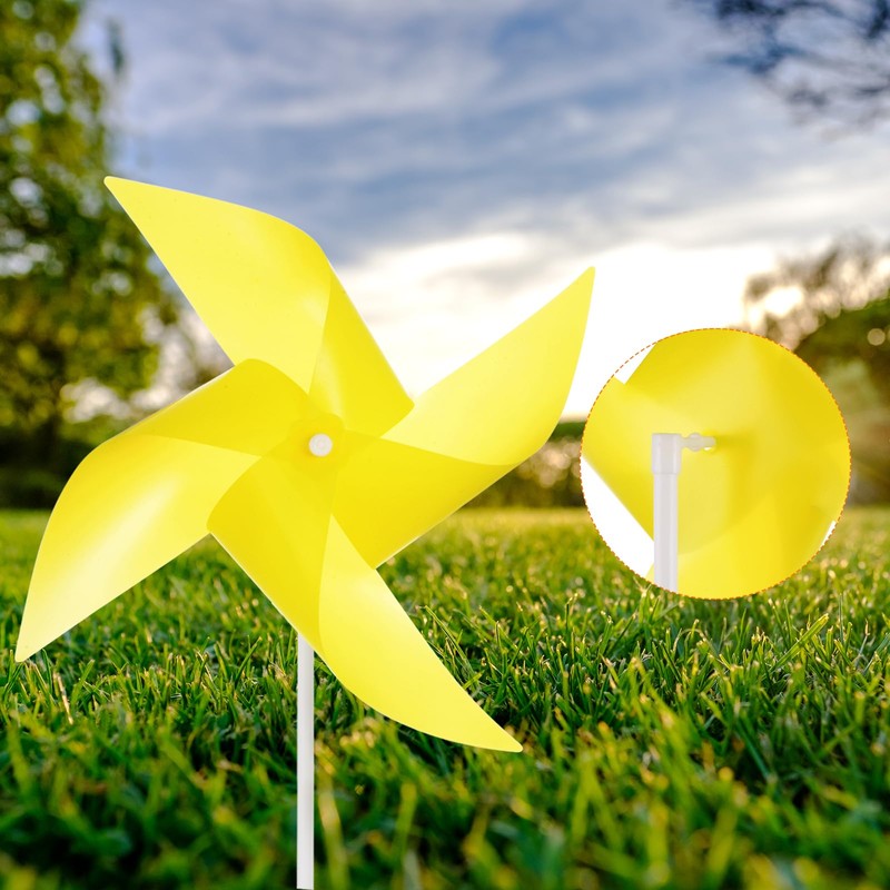 sourcing map 25pcs Windmills for the Yard Garden 17" x