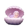Night Light Battery Powered Beauty Fish Shape Synthetic Resin Cute