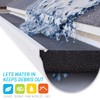 GutterStuff EZ Gutter Guard - 5-Inch Half Round Foam Gutter