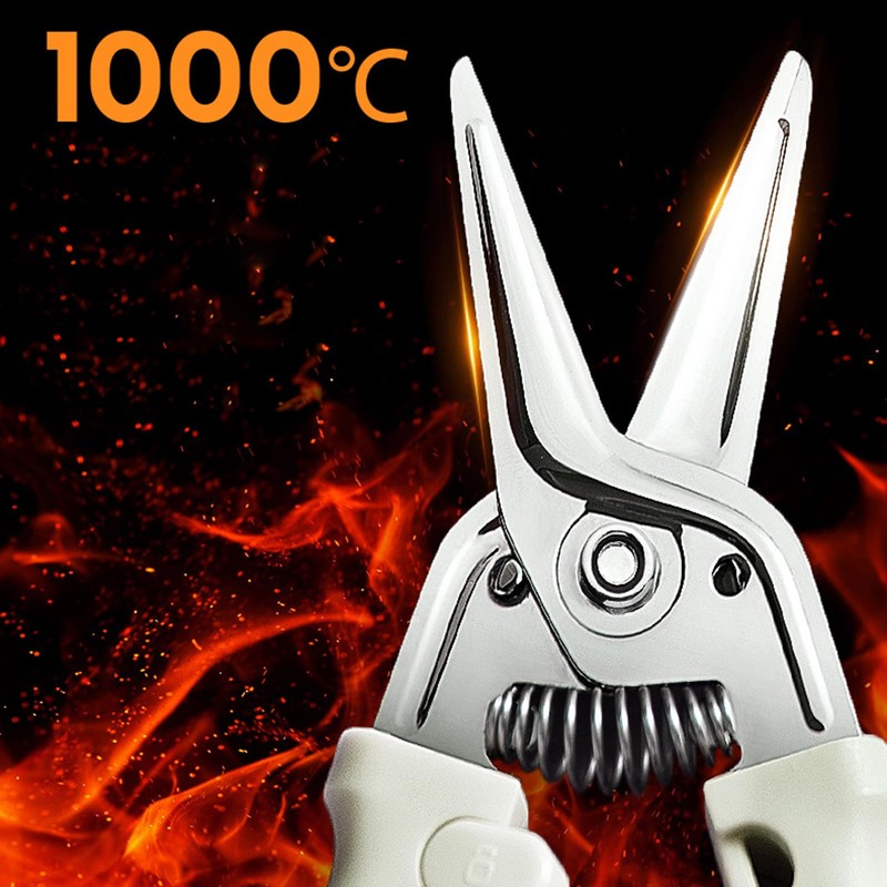Kitchen Scissors, Stainless Steel Cutting Scissors Multifunctional Heavy Duty Kitchen