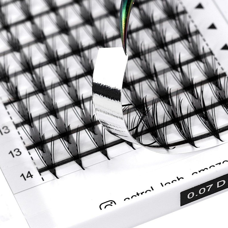 ACTROL Anime Lashes Feather Shape Eyelashes Manga Natural Lash Cluster