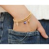 RZKING Gold Bracelets for Women, Evil Eye and Italian Horn