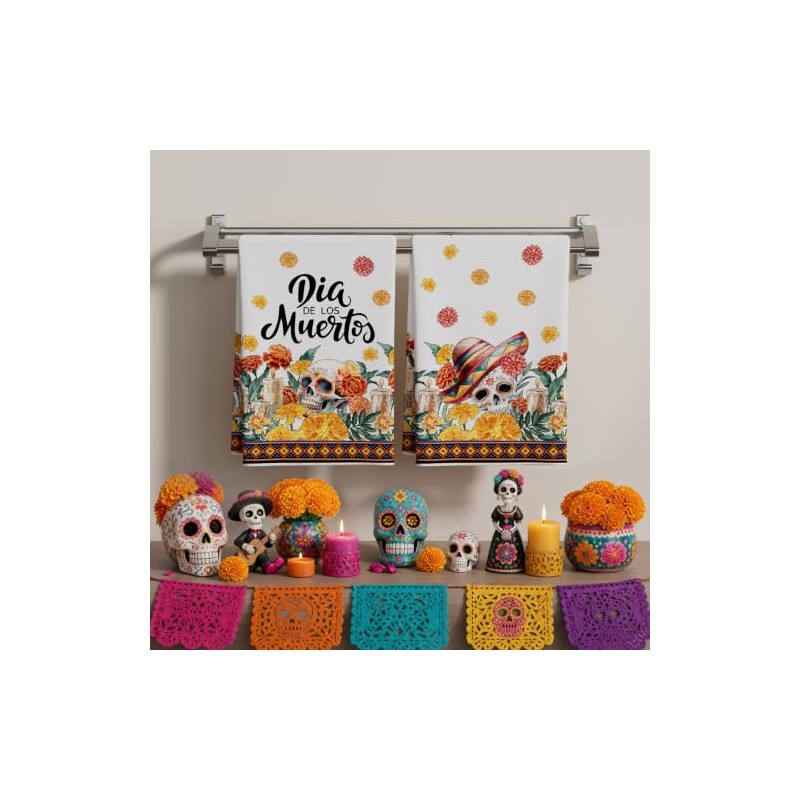 XCHI Day of The Dead Sugar Skull Juego de 2